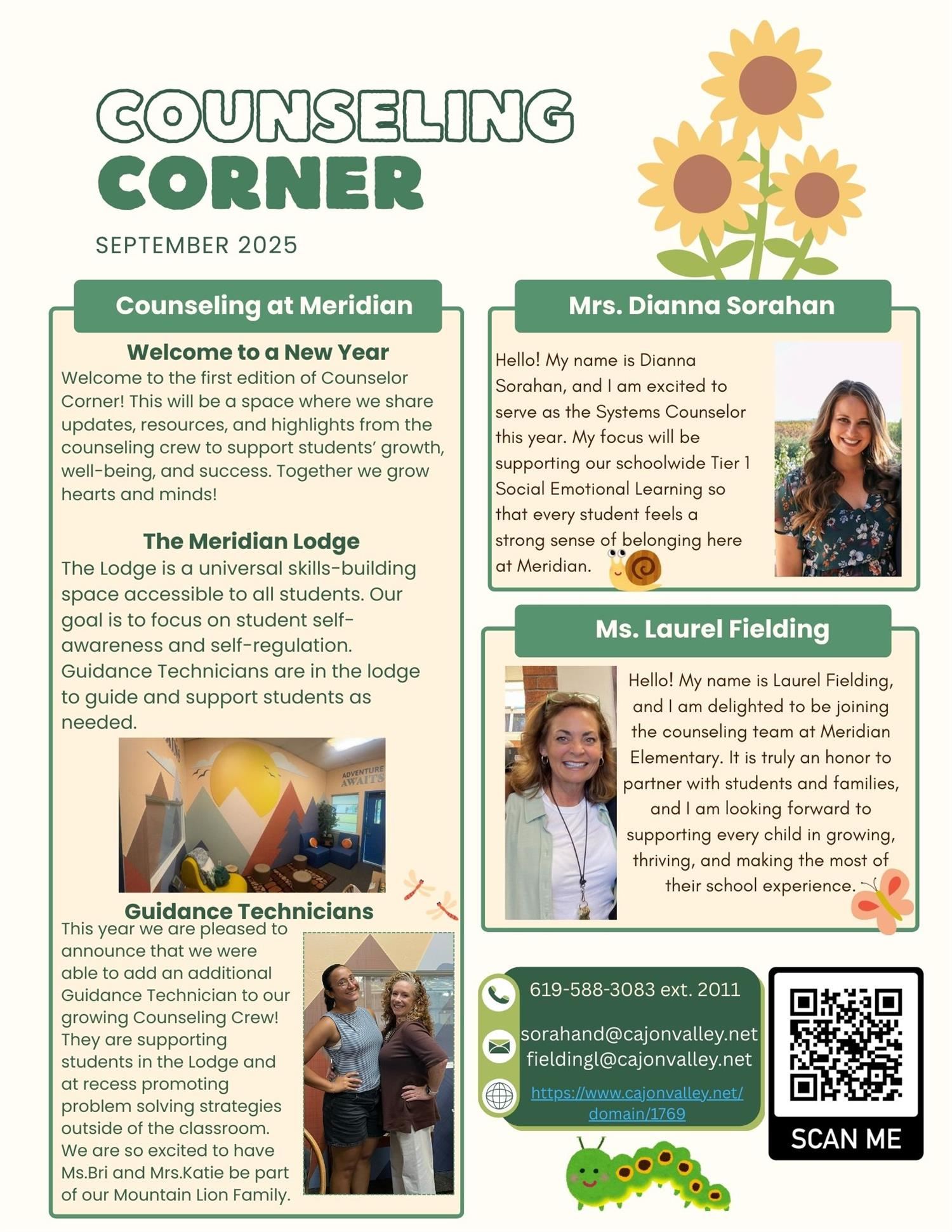 Counseling Corner